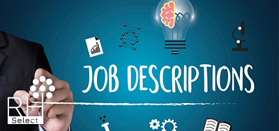 Visuel avec écrit "Job descriptions"