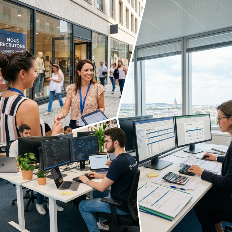 Les métiers en tension cet été 2026 : commerce, IT, comptabilité