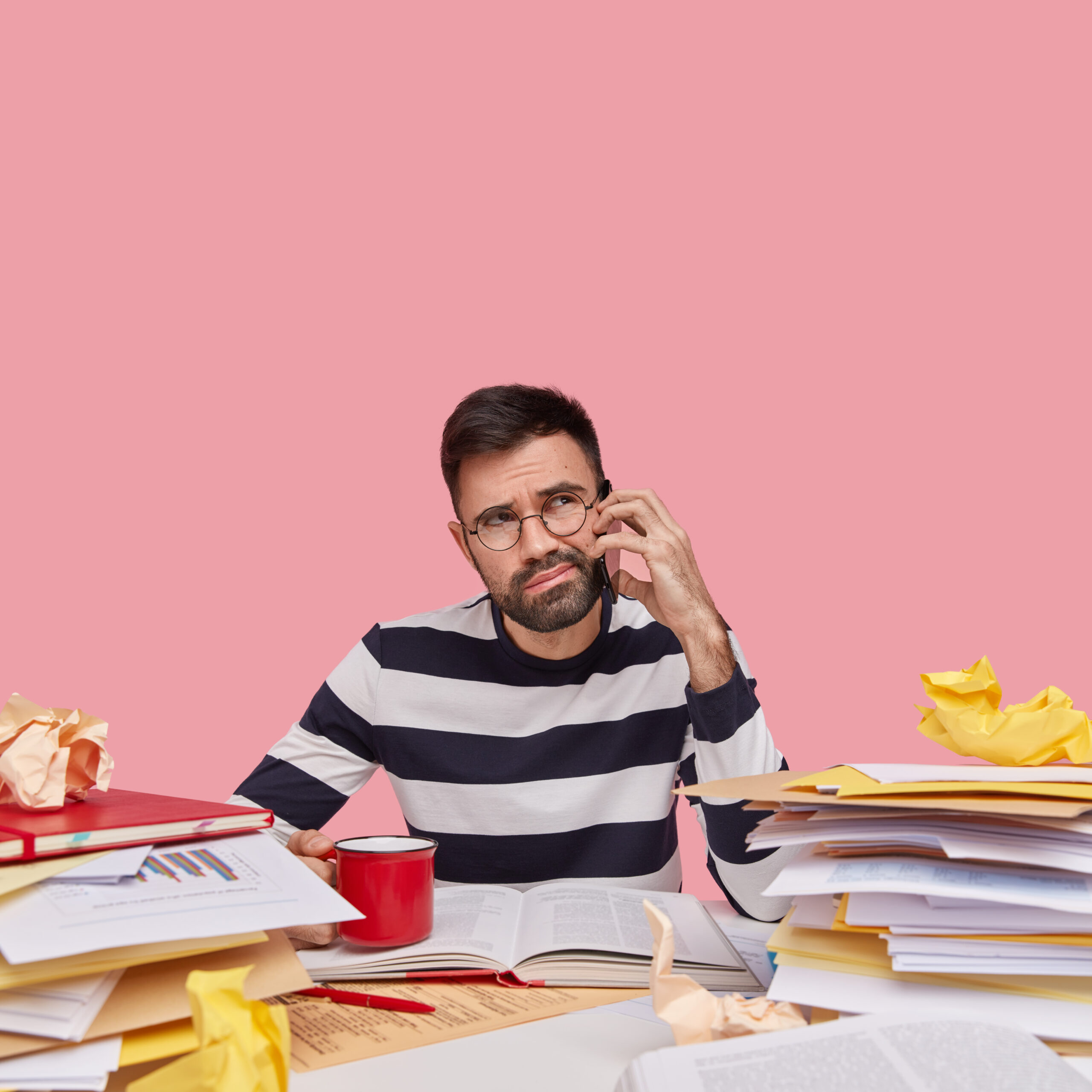 Candidat qui prépare sa candidature à la rentrée