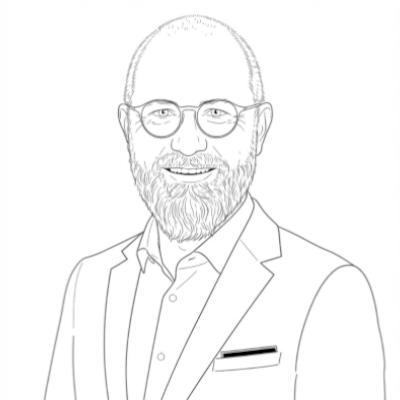 Nicolas – Développeur web Portrait (effet dessin au crayon) de Nicolas, développeur web